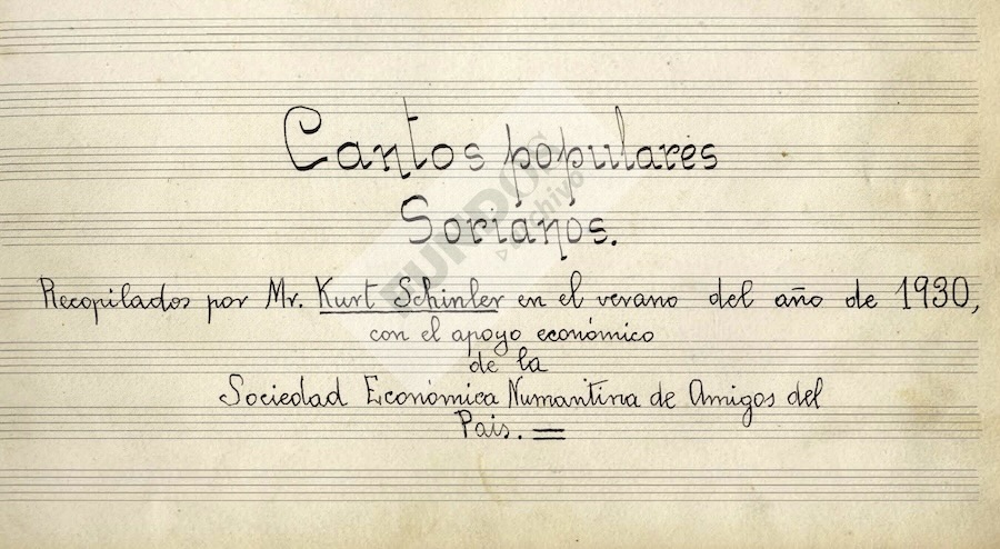 Cantos populares Sorianos